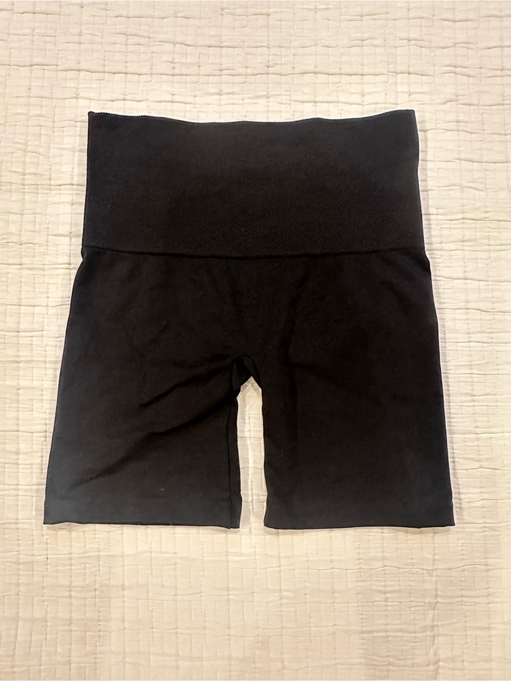 Assets by Spanx High-Waist Black Women’s Bike Shorts XL